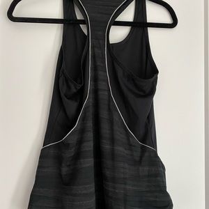 ASICS Black workout tank top